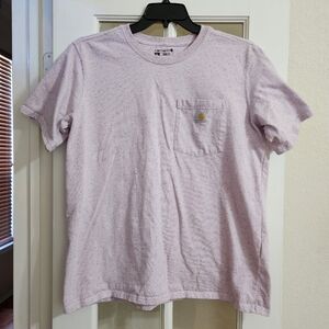 Carhartt Loose Fit Pocket Tee Men’s XL Lavender Speckled Short Sleeve